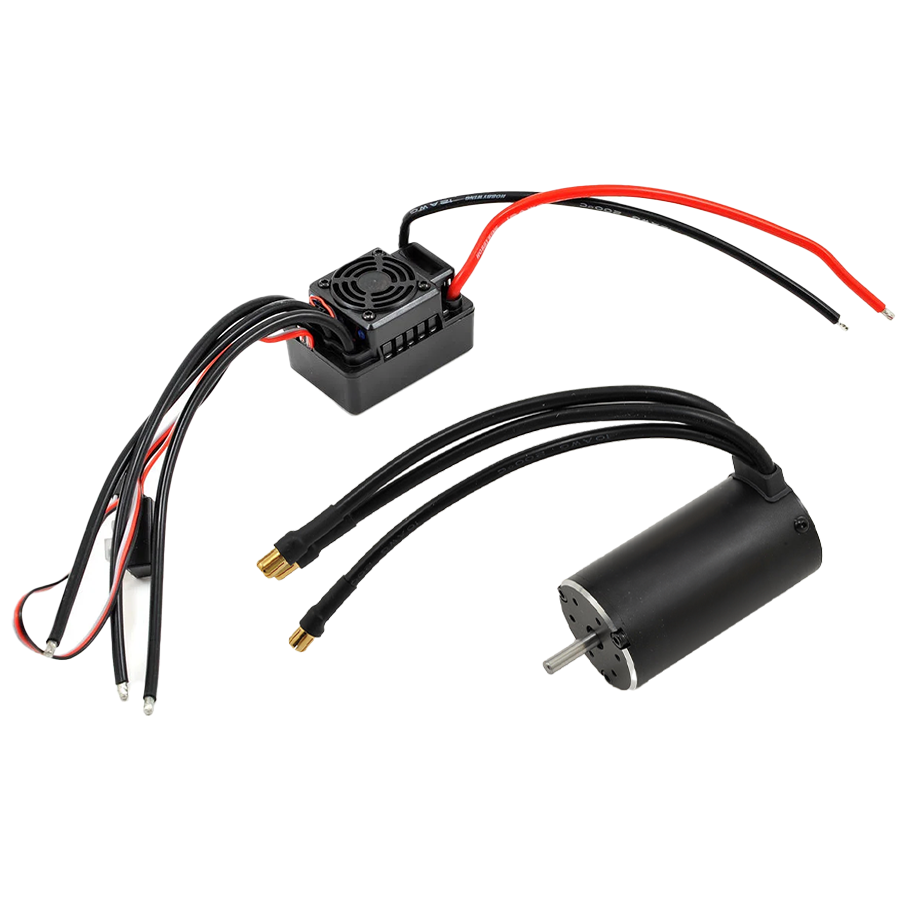 Hobby Works 3S-6S Brushless 150A ESC & 2000KV Motor Combo For 1/8th Sc ...