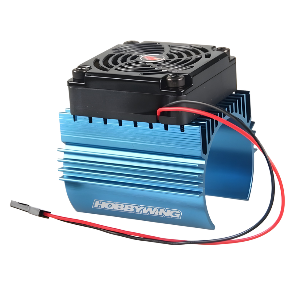 Hobbywing Fan Combo C4 1/8 Motor Cooling Fan Heat Sink 44x65mm HW86080130