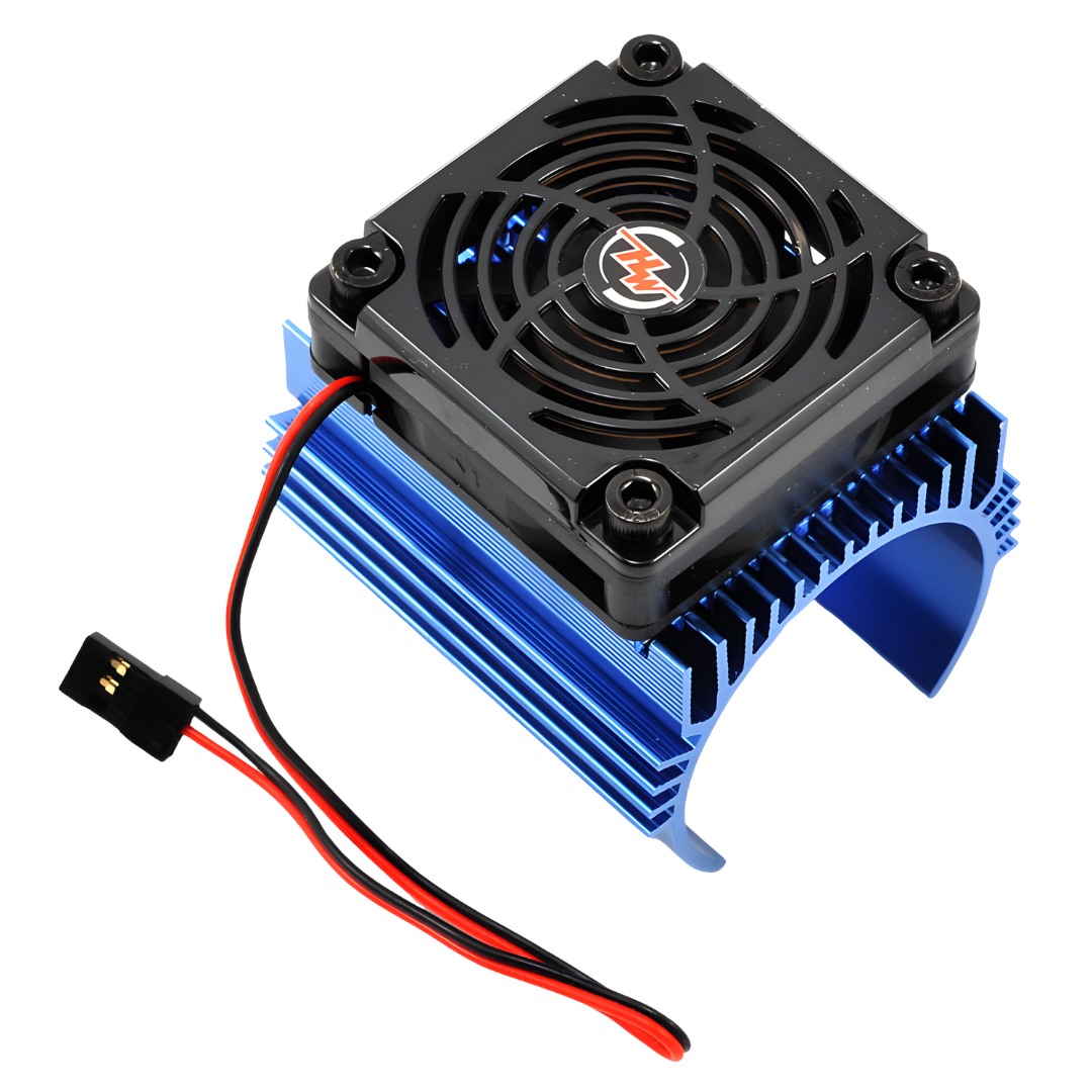 Small Fan Hw2020 Hobbywing Fan Combo C4 1/8 Motor Cooling Fan Heat Sink 44x65mm HW86080 ...