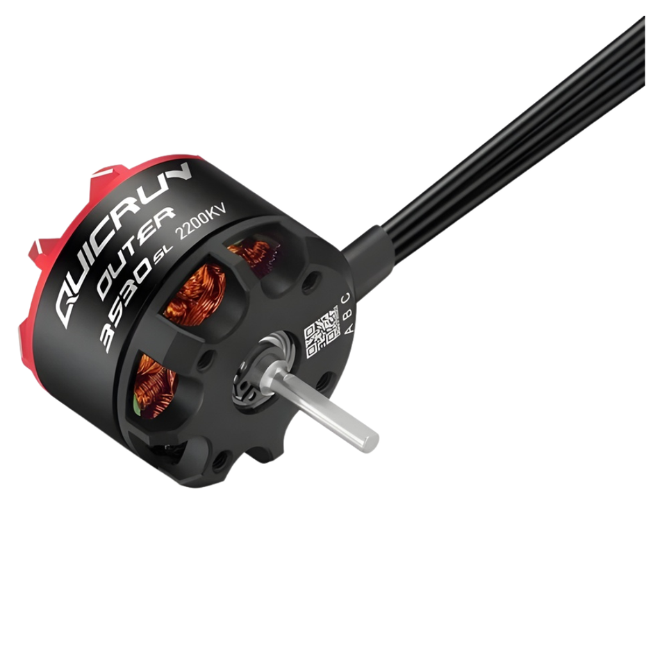 Hobbywing QuicRun Outer OutRunner 3530SL 2200KV Crawler Motor 30404852