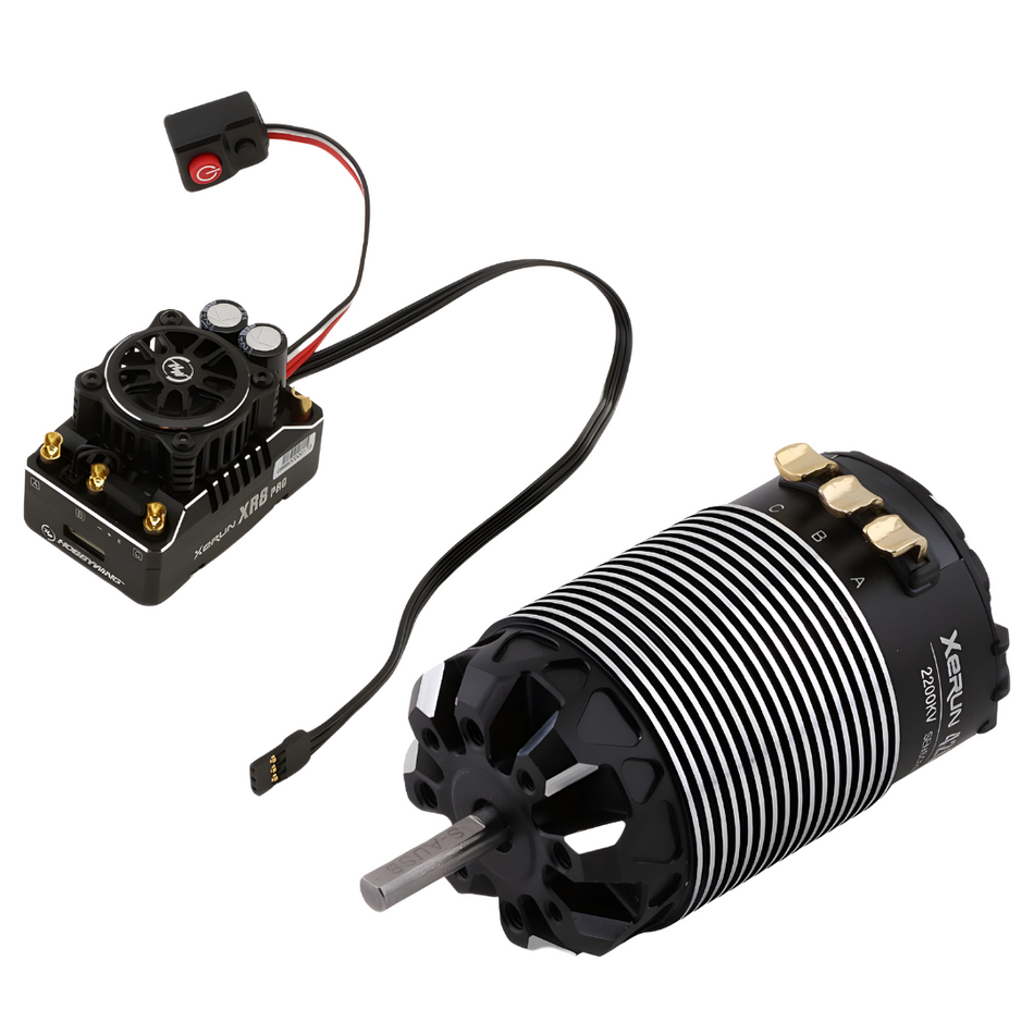 Hobbywing Xerun XR8 Pro G3 ESC & 4268SD 2200Kv G3 Sensored Brushless Motor 38020433