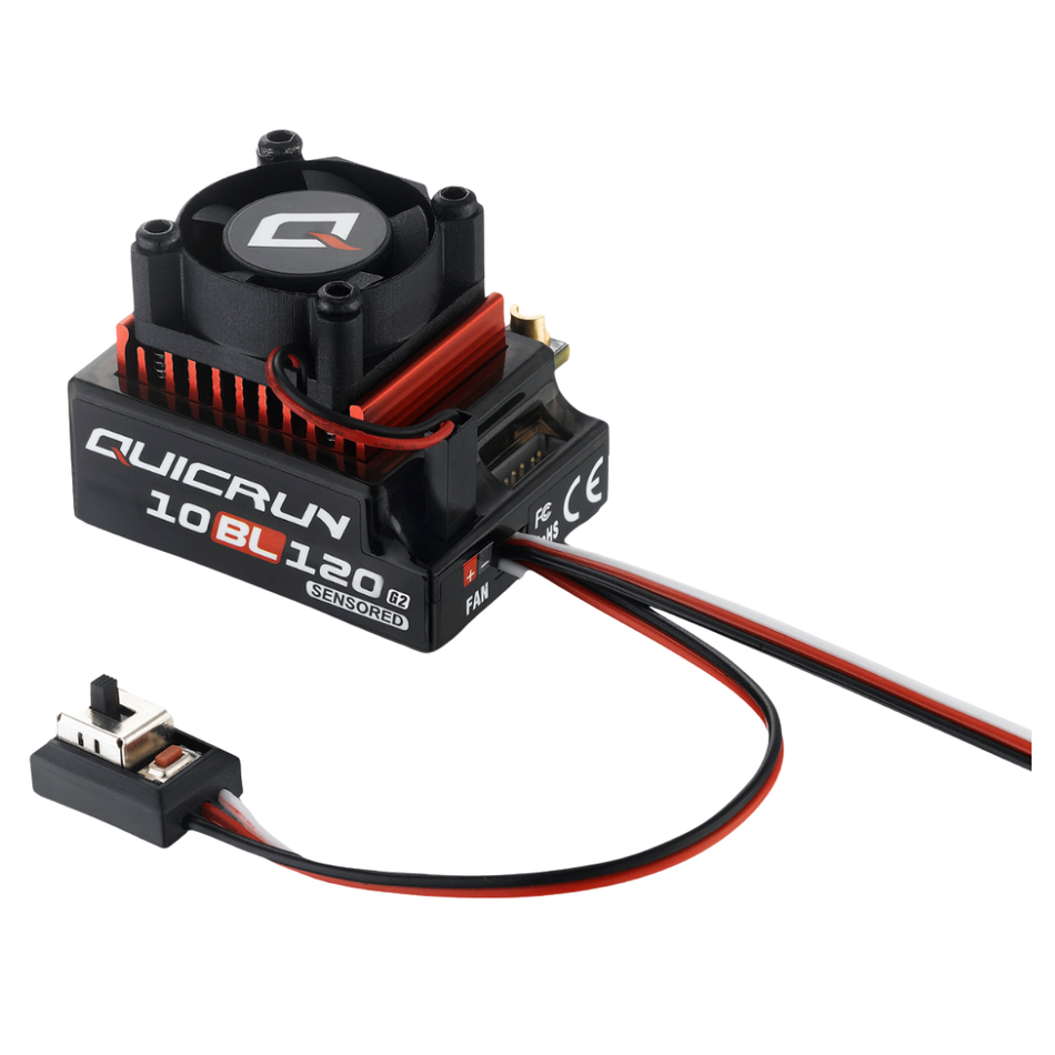 Hobbywing QuicRun WP 10BL120 G2 Sensored Brushless ESC 30125002