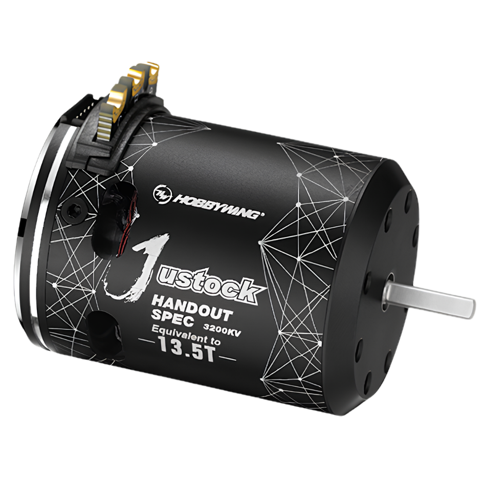 Hobbywing XeRun Justock Handout 17.5T 2600KV Sensored Motor 30408017