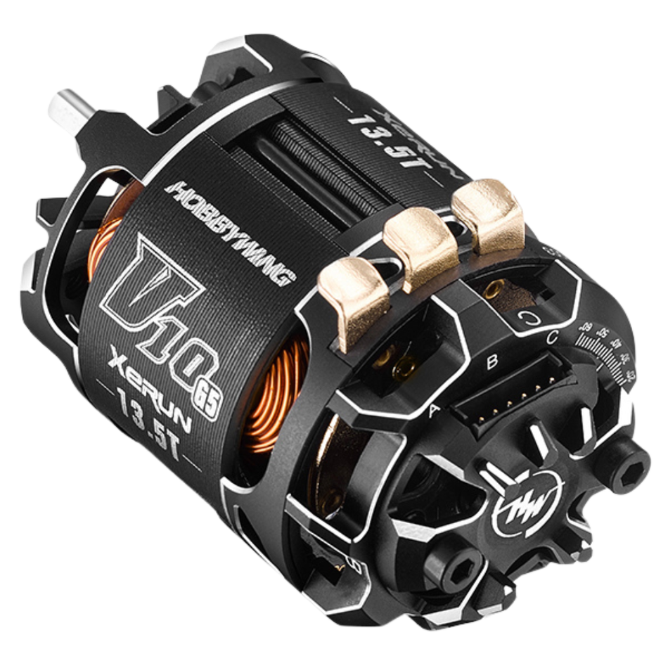 Hobbywing Xerun V10 G5 17.5T Torque 1/10 Motor Black 30401764