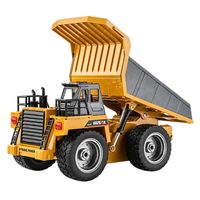 Huina 1/18 RC Dump Truck Construction Vehicle 4WD RTR Yellow HN1533
