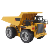 Huina 1/18 RC Dump Truck RTR Die-cast Design 9CH Yellow 1534