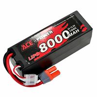 Ace Power 8000mAh 4S HV 100C LiPo Battery EC5 IC5 Connector ACE8000HC1004SEC5