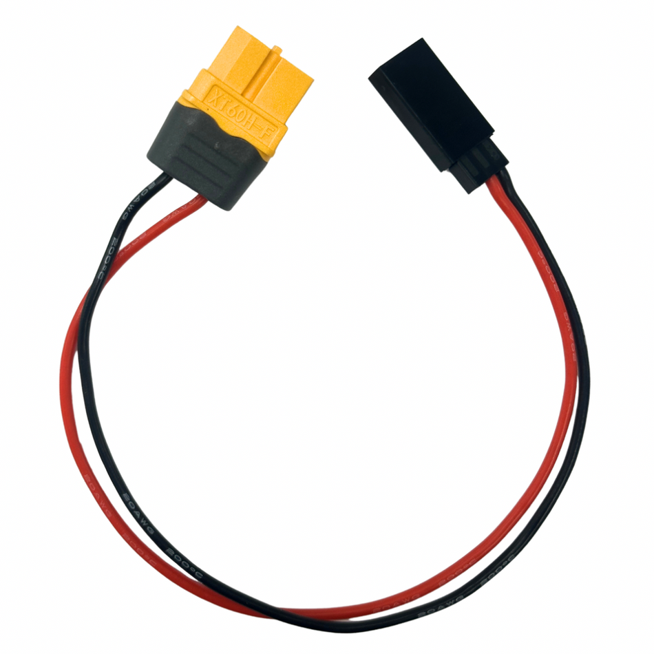 OZRC Futaba Charge Cable to XT60 Female 20cm
