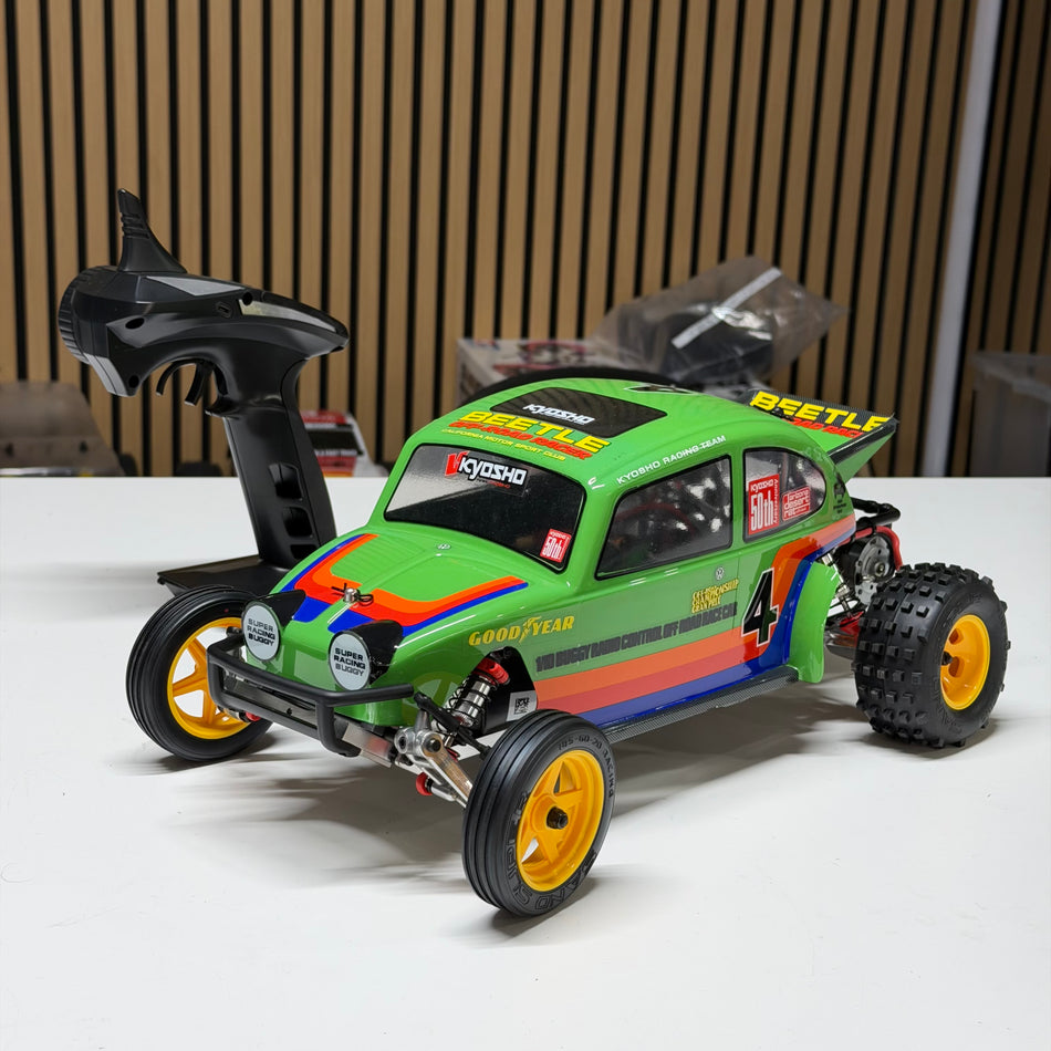 Kyosho Beetle EP 2WD RC Buggy Kit Off Road 2014 Release 30614 Pre Built [QR059 Scratch & Dent]