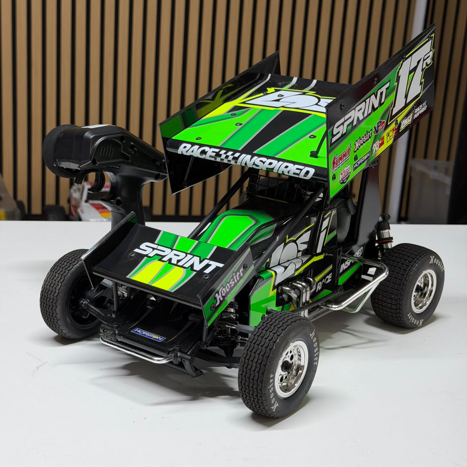 Losi 22S Sprint Car 1/10 2WD RTR Green Pre Built [QR022 Scratch & Dent]