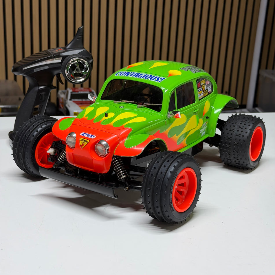 Tamiya Blitzer Beetle 2WD Electric Off Road 1/10 RC Buggy Kit 58502 Pre Built [QR039 Scratch & Dent]