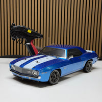 Kyosho Fazer Mk2 1969 Chevrolet Camaro Z28 4WD Car 34418T1 Pre Built [QR034 Scratch & Dent]