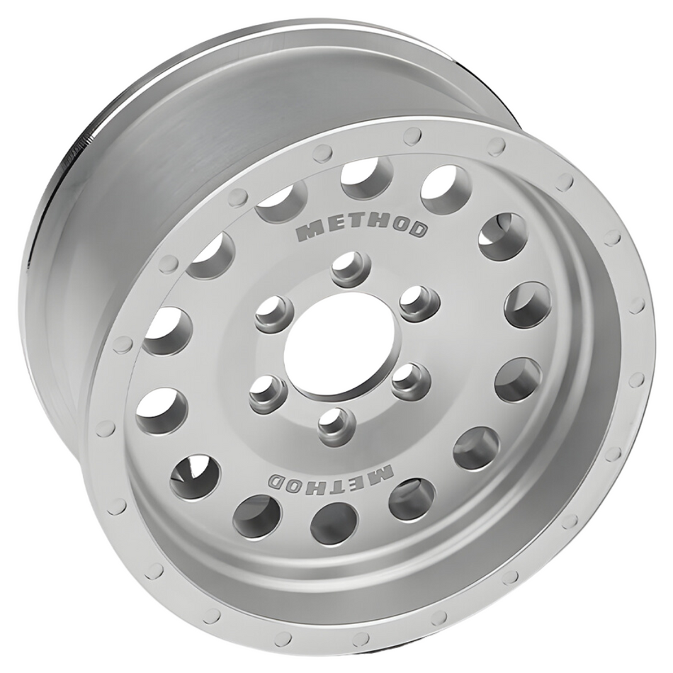 Incision Method MR307 1.9 Beadlock Wheels, 12mm Hex, Clear Anodized (2) IRC00091
