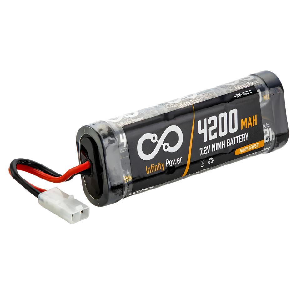 Infinity Power 7.2V 4200mAh NIMH Battery w/ Tamiya Plug IPNM-4200-T