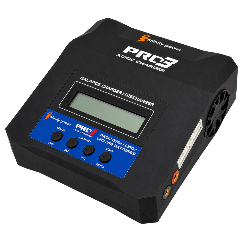 Infinity Power PRO3 AC/DC 80W 7A LiPo 2s-6s Battery Charger IP-PRO3