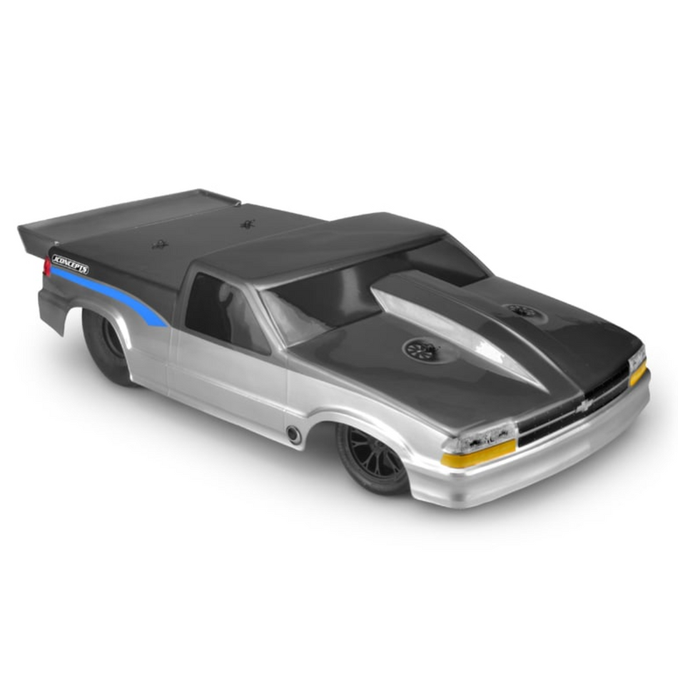 JConcepts 2002 Chevy S-10 Drag Truck Body Shell Clear 0413