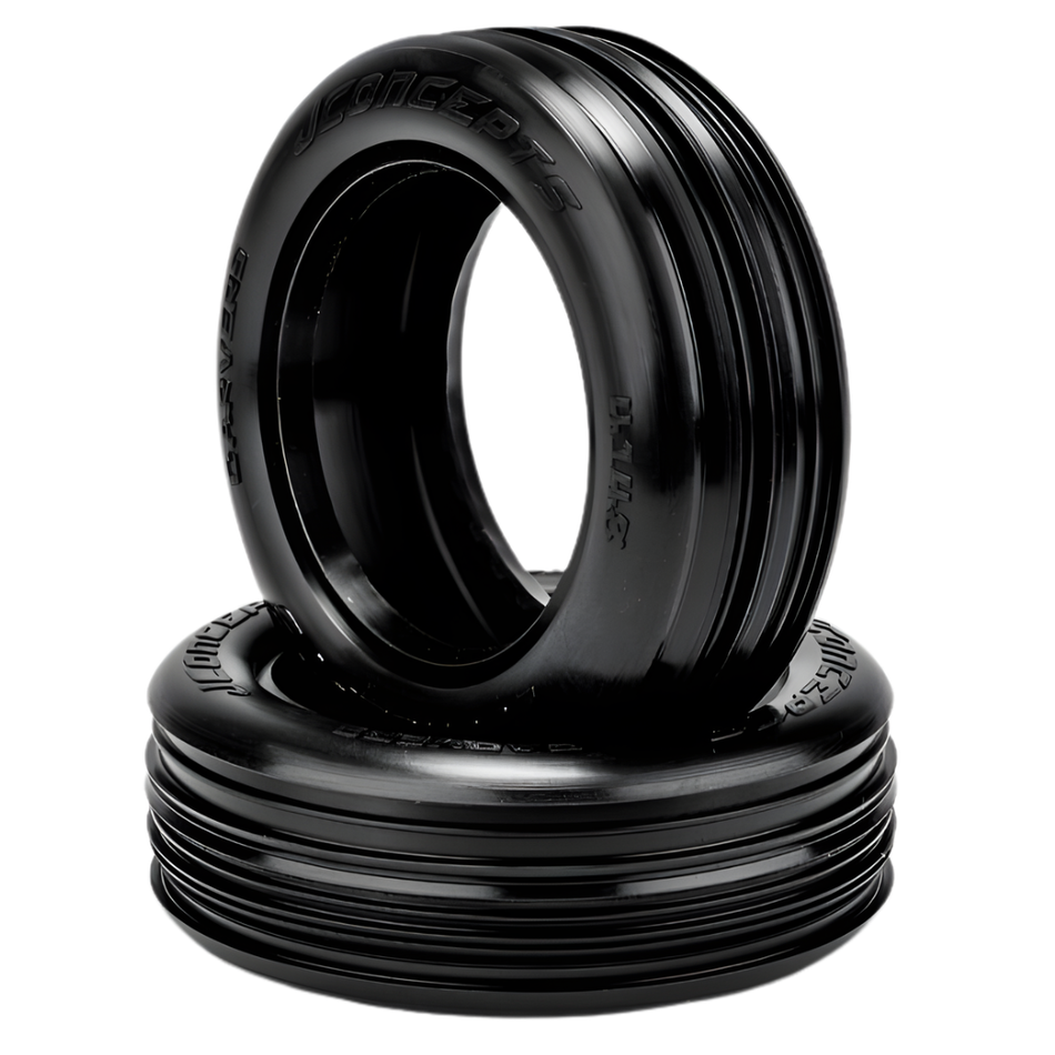 JConcepts Carver 2.2in 2WD Front Tyres Green Compound Vintage JC4148-02