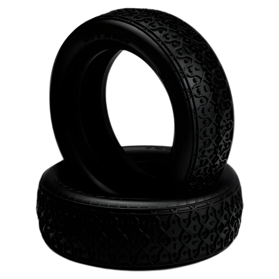 JConcepts Dirt Webs 2.2 2WD Front Tyres Red2 JC3077R2