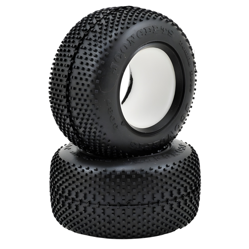 JConcepts Double Dees 1.7" Rear Buggy Tyres Green Compound RC10 Classic JC3087-02