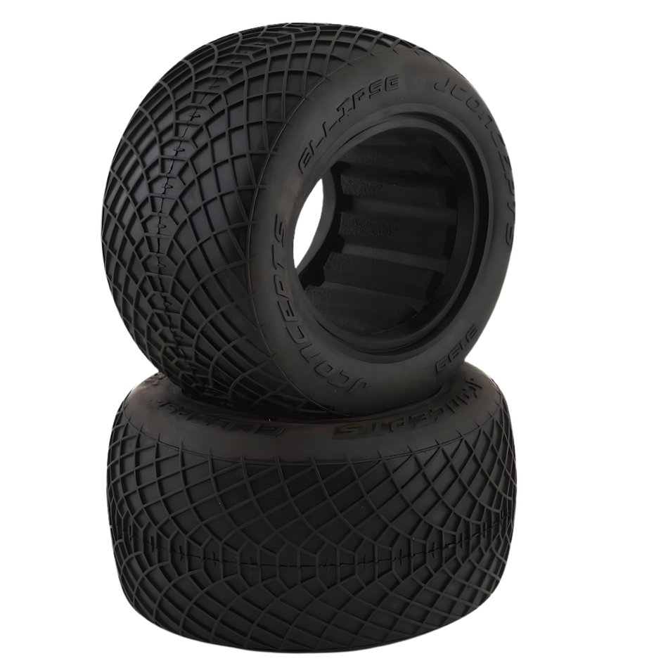 JConcepts Ellipse Tyres Green Compound Suits 2.2in Truck Wheels