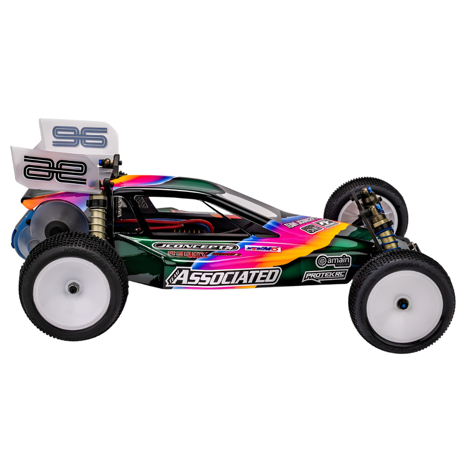 JConcepts Illuzion RC10B3 Body 5.5 Wing 1/10 Clear Shell
