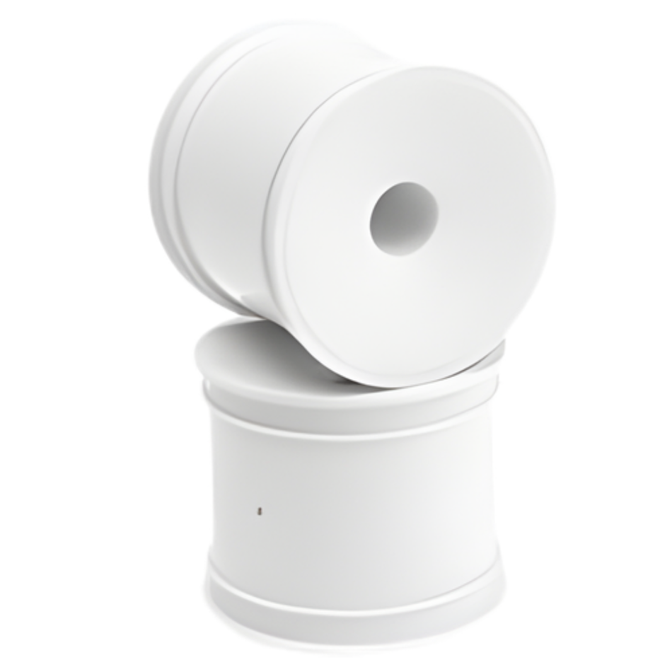 JConcepts Mono-T5M 12mm Hex F & R Wheel White 4pc JC3354W