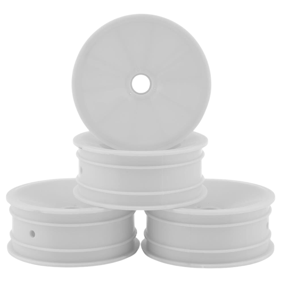 JConcepts Mono RC10 RC10B2 RC10B3 2.2 Front Wheel White 4pc JC3403W