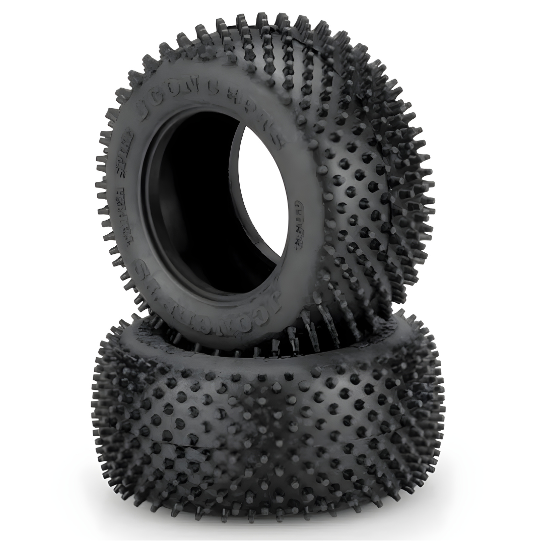 Keyed Taper Rear Rim JConcepts Taper Spike Green Compound 1.7 inch Rear Tyre 4033-02 – OZRC