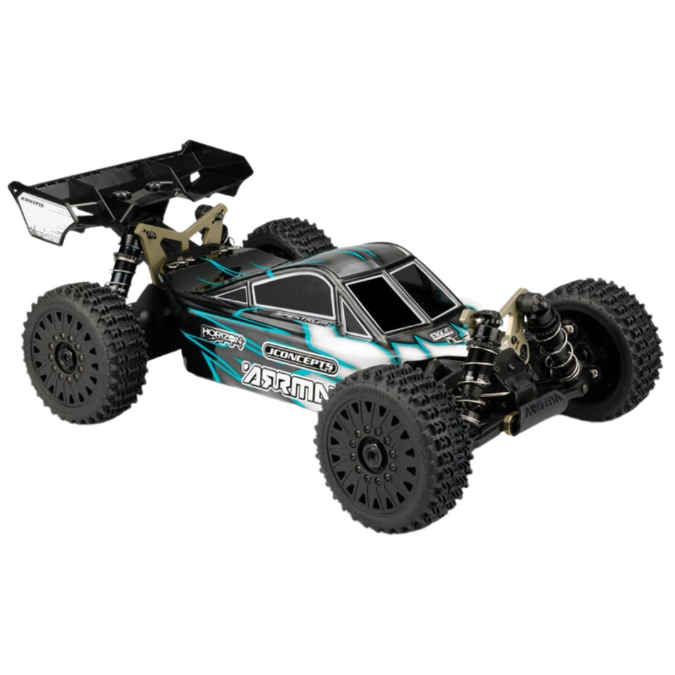 JConcepts Warrior Arrma Typhon 6S Buggy RC Car Clear Body Shell 0458