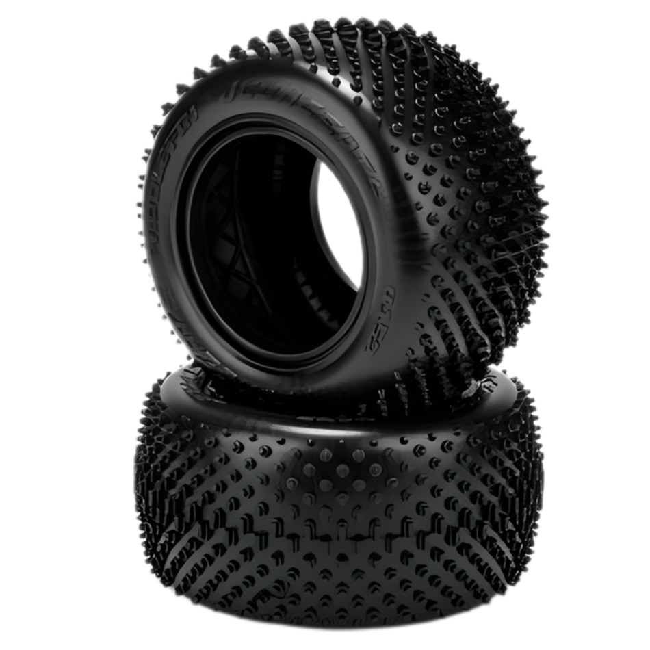 JConcepts Paddle Pin 2.2in Stadium Truck Tyres Green Pair JC4152-02