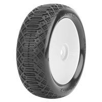 JETKO J-One 1/10 2WD Front Buggy Pre-Glued Tyres White JKO2011DWSSG