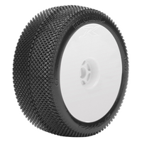 Jetko Red Devil 1/8 Buggy Tyres & Wheels 17mm Hex (Super Soft) 2pcs JKO1007DWSSG