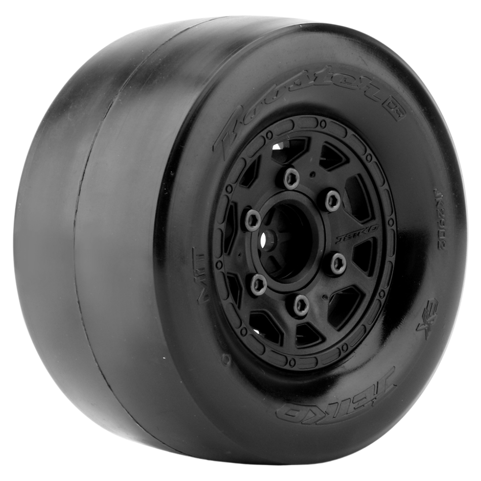 Jetko DR Booster RR Rear Tyres Ultra Soft Belted Claw Rim 12mm 0 Offset 2902CBUSGBB1