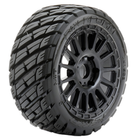 Jetko JKO1503RBMSGB EX Rockform 1/8 Buggy Tyres Belted Black 2pc