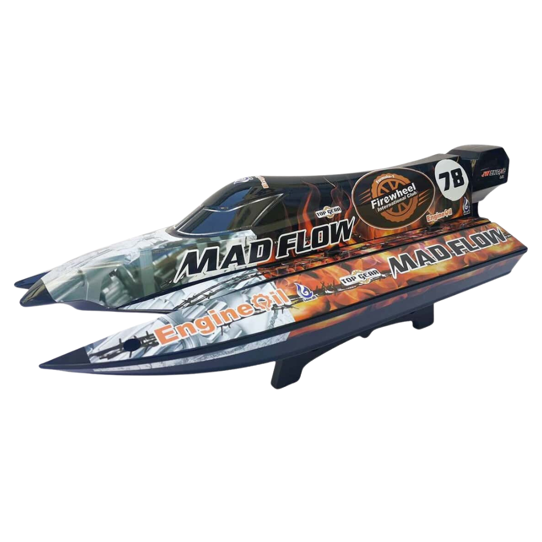 Bateau Radiocommandé Joysway Mad Shark – Moteur Brushless, Testé OK, Occasion