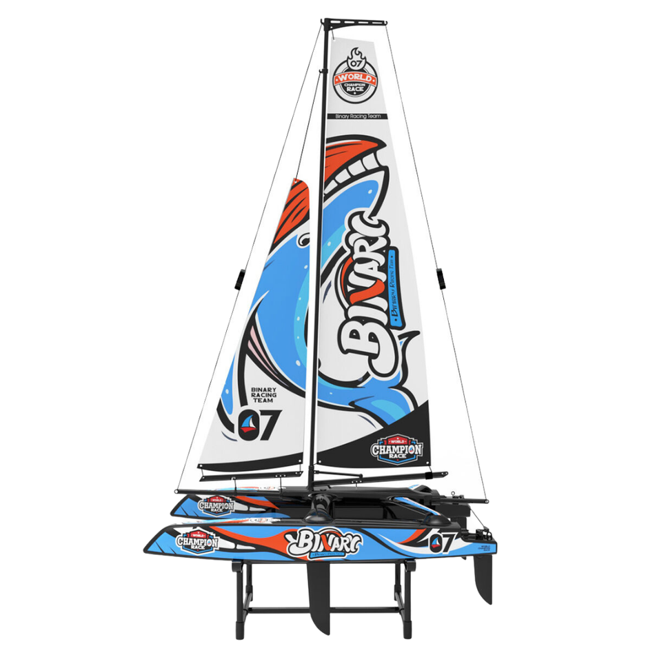 Joysway Binary V3 RC Catamaran Sailboat 400mm RTR JW-8807