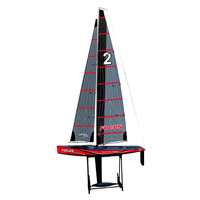 Joysway Focus V3 RC Yacht Sail Boat 995mm Carbon Mast RTR Red JW-8812R