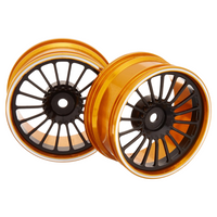Killerbody 1/10 Alfa Romeo TZ3 Corsa Aluminium Alloy Wheels 2pcs 48306BLK