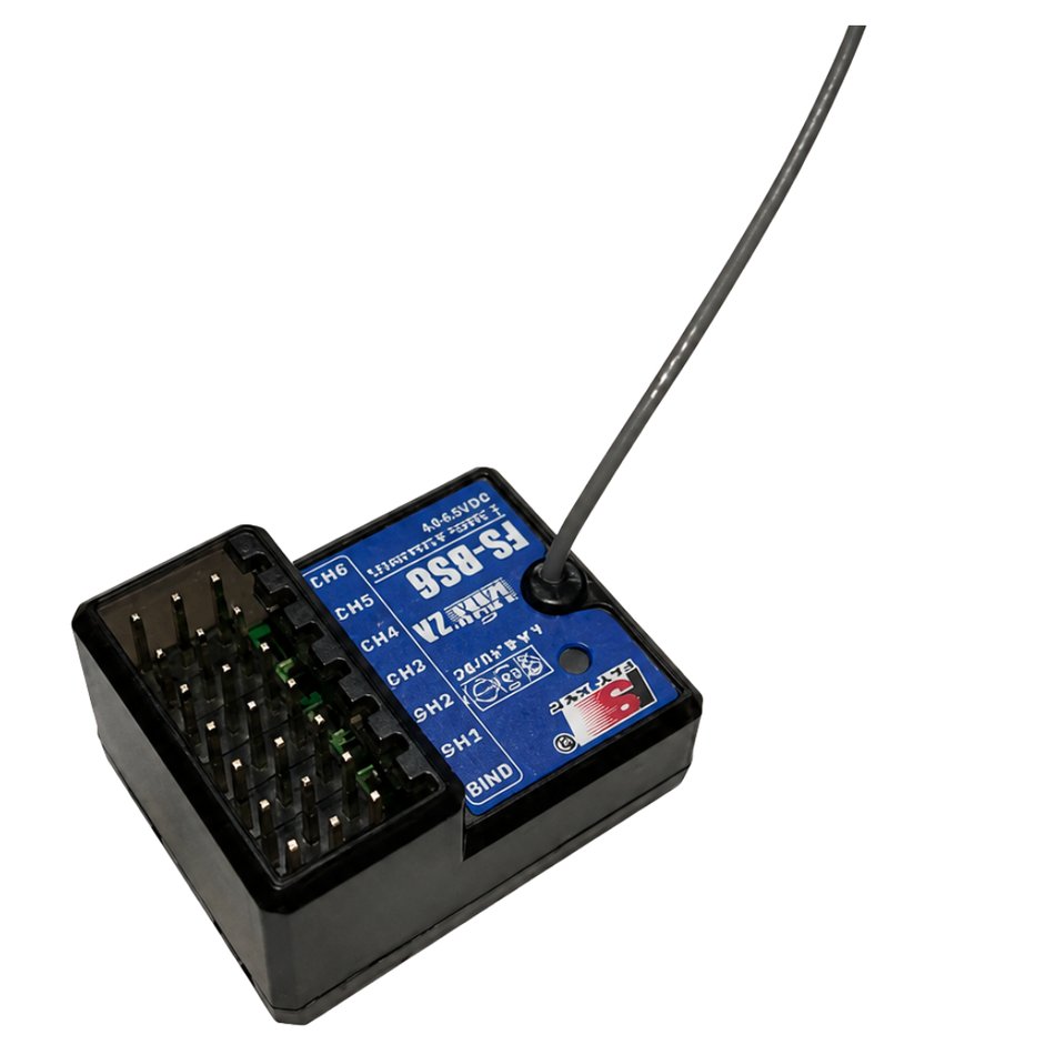 Flysky 2.4G 6 Channel BS6 RC Receiver For FS-GT5 Transmitter FS-BS6