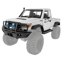 Killerbody Toyota LC70 Pedal Arches Hard Body 1/10 TRX-4 White KB48732