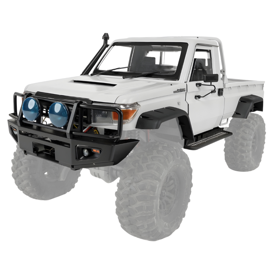 Killerbody Toyota LC70 Pedal Arches Hard Body 1/10 TRX-4 White KB48732
