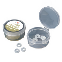 Koswork Low Friction X Ring for 3mm Shaft with Grease 8pcs KOS02001