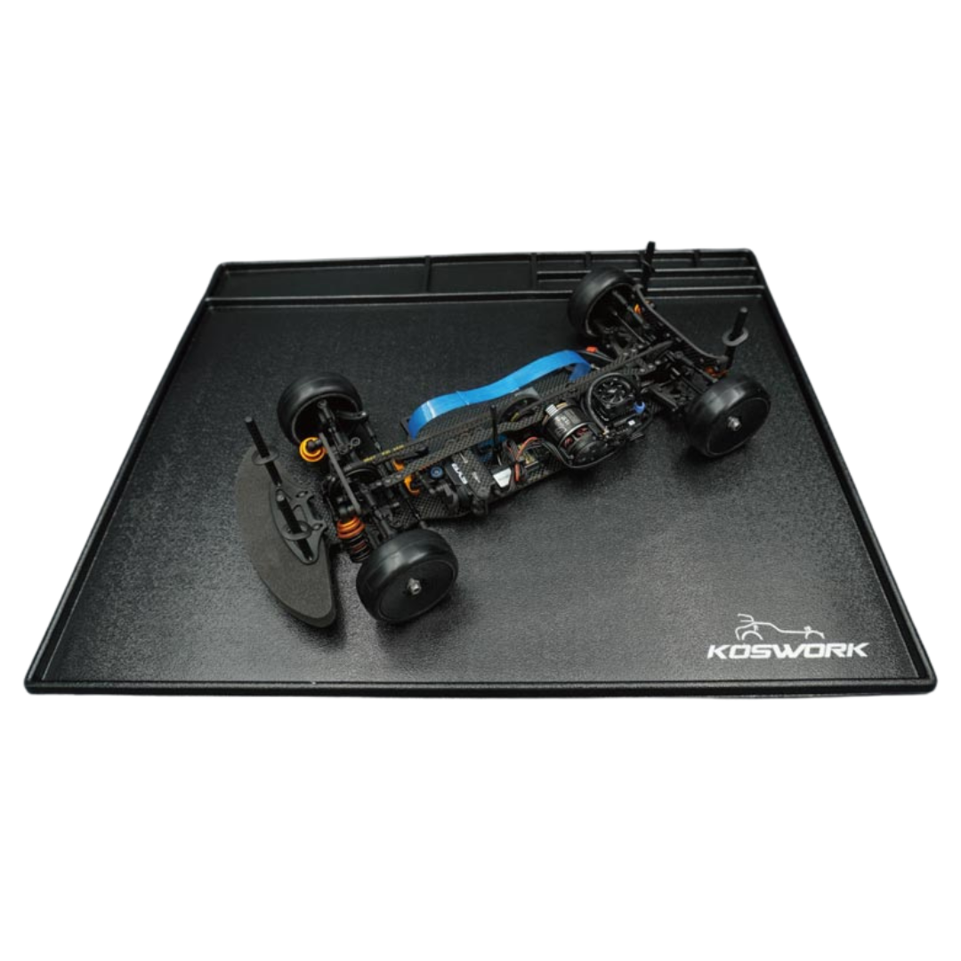 Rc Mat Koswork RC Pit Mat Tray 550x450x10mm Buggy Onroad 1/10 1/8 Black KOS32 ...