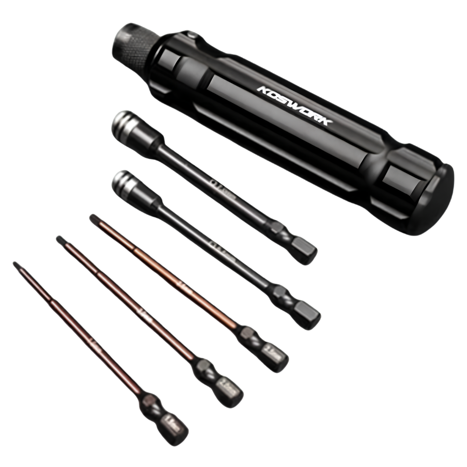 Koswork Quick Release Hex Driver Tool Set 1/4in Drive KOS13210