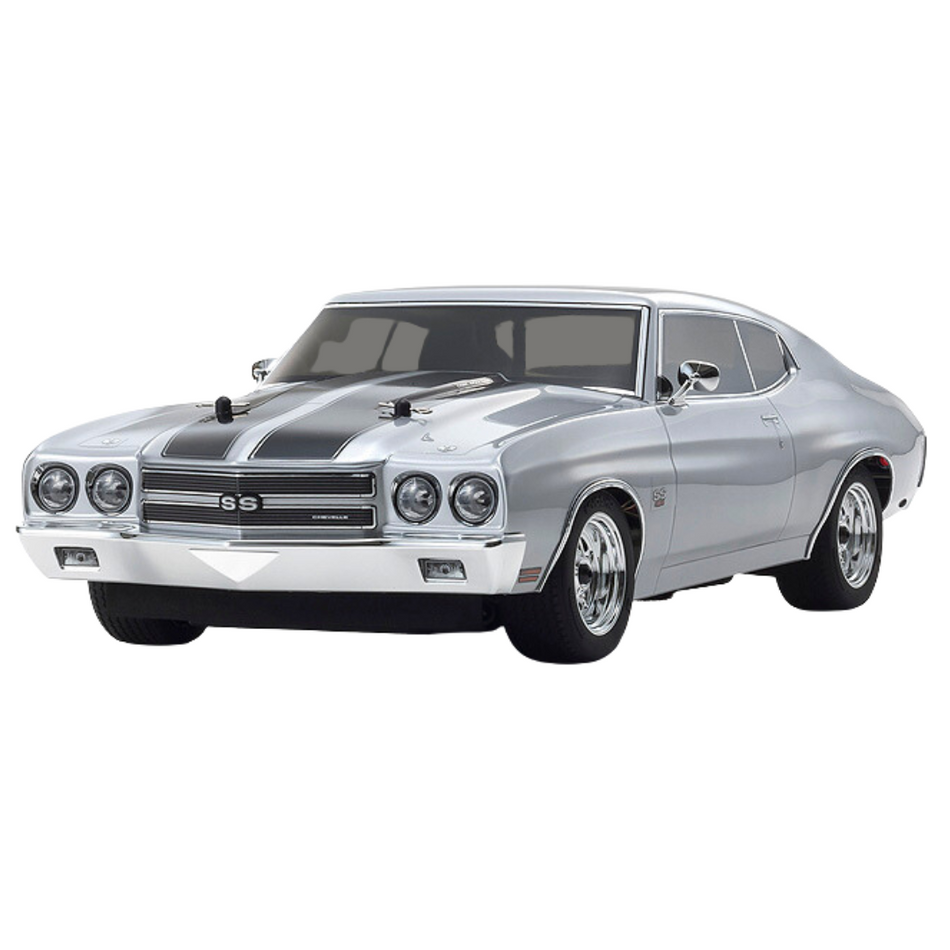 Kyosho 1970 Chevelle SS 454 LS6 Cortez Silver Fazer Mk2 RTR RC Car 34416T1