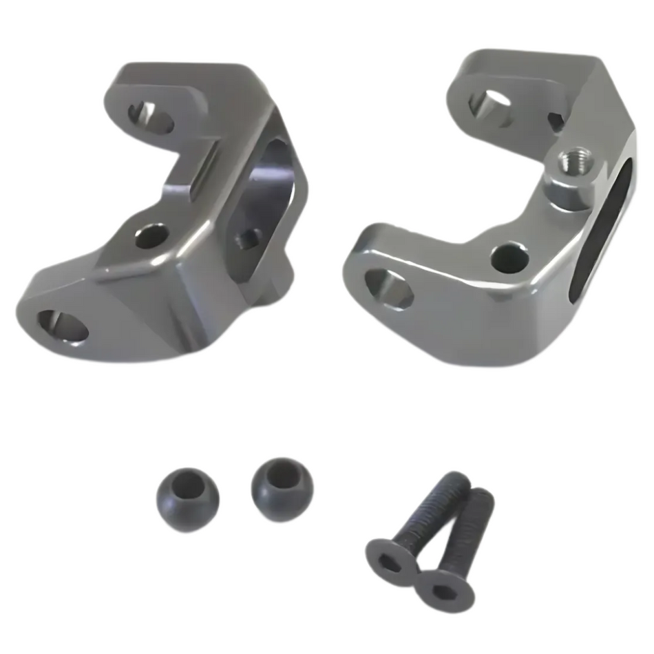 Kyosho Aluminium Front Hub Gun Metal Optima OTW116GMB
