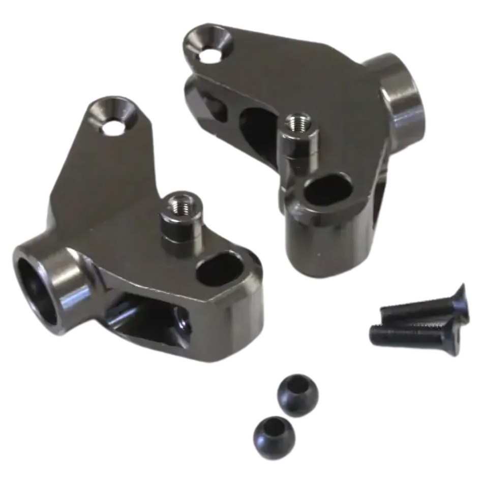 Kyosho Aluminium Rear Hub Carrier Gun Metal Optima OTW117GMB