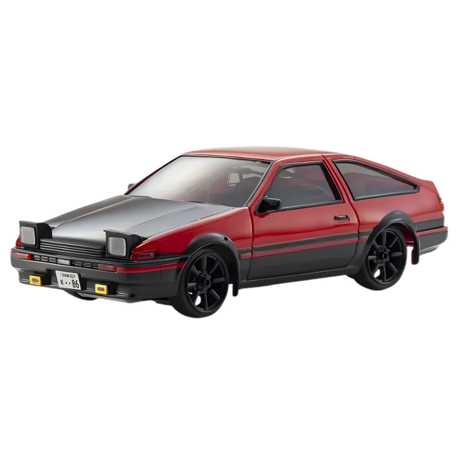 Kyosho FIRST Mini-Z Trueno AE86 1/28 Scale RTR RC Car Red 66613A