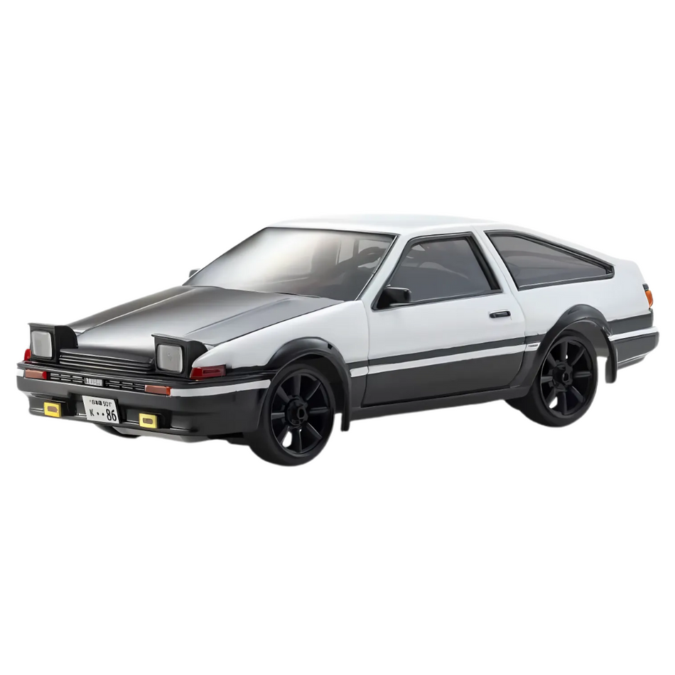 Kyosho FIRST Mini-Z Trueno AE86 1/28 Scale RTR RC Car White 66612A