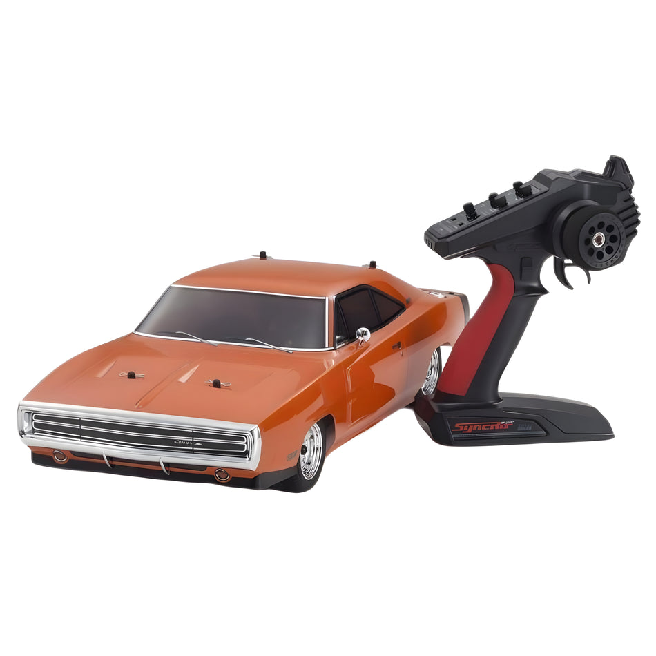 Kyosho Fazer Mk2 FZ02L Dodge Charger 1970 1/10 4WD RC RTR (Hemi Orange) 34417T1